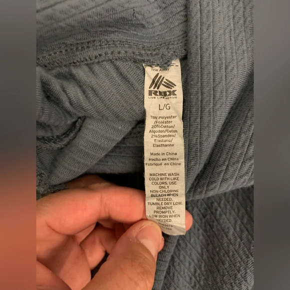 RBX long sleeve top - blue/gray color - Picture 5 of 10